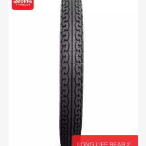 Servis LongLife 3.00-17 (Rear) 6 PR - 125 CC - Motorcycle Tyre & Tube Set